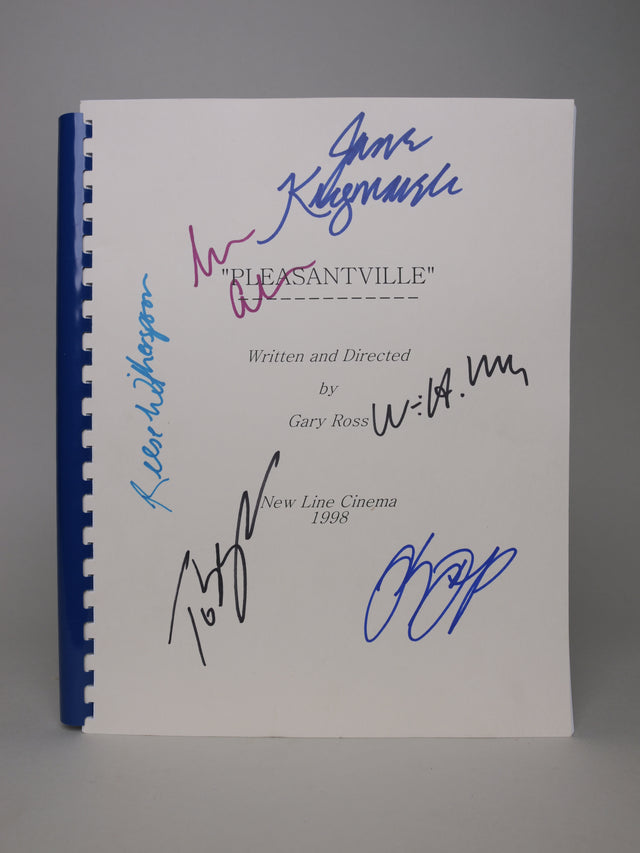 Pleasantville Signed Screenplay
