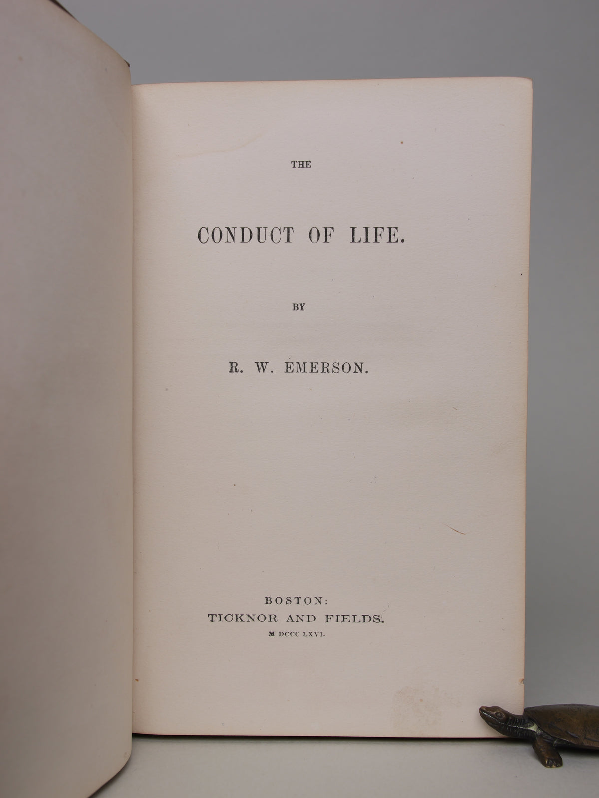 The Conduct of Life