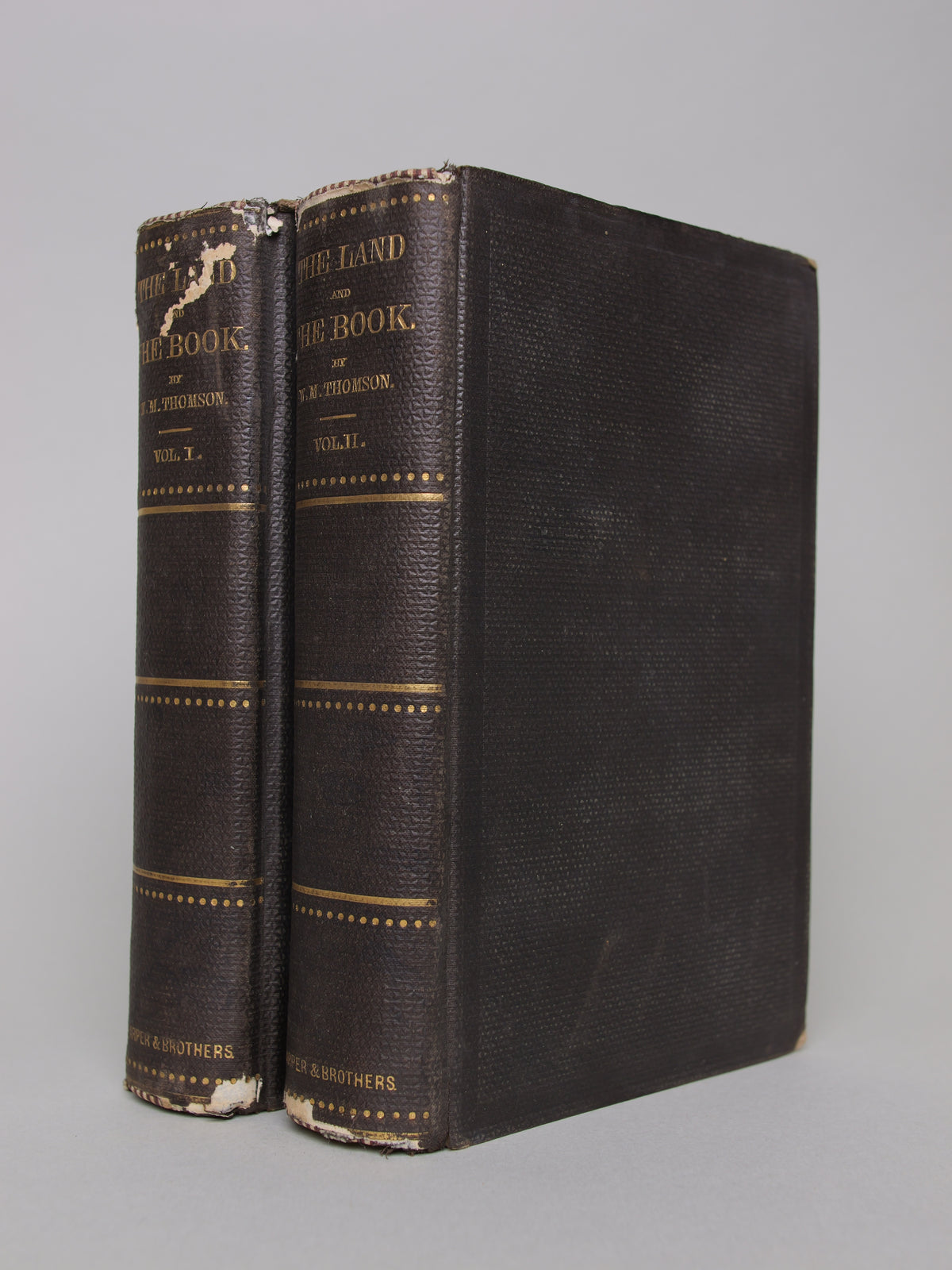 The Land And The Book; or, Biblical Illustrations Drawn From the Manners and Customs, the Scenes and Scenery of The Holy Land