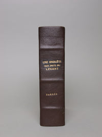 Une Enquete Aux Pays Du Levant (An Inquiry into the Lands of the Levant)