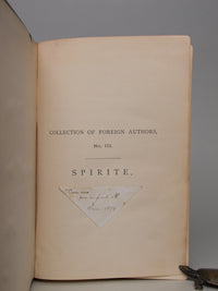 Spirite: Collection of Foreign Authors No. III