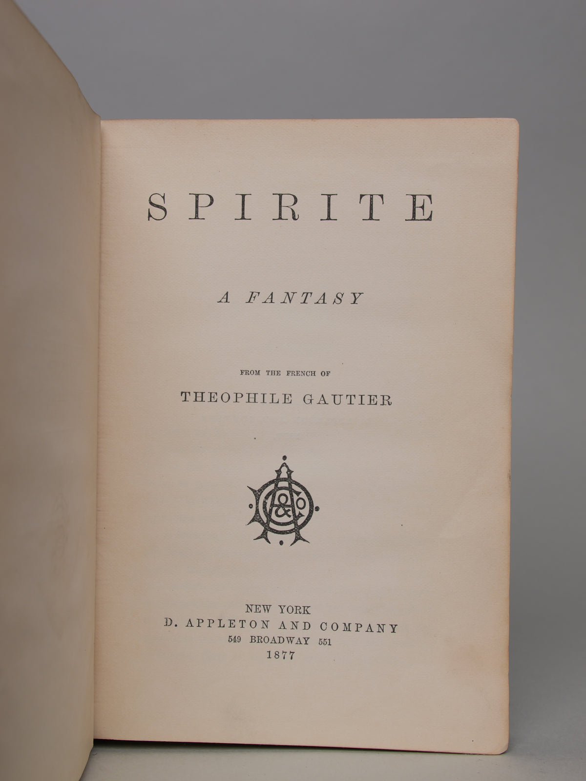 Spirite: Collection of Foreign Authors No. III