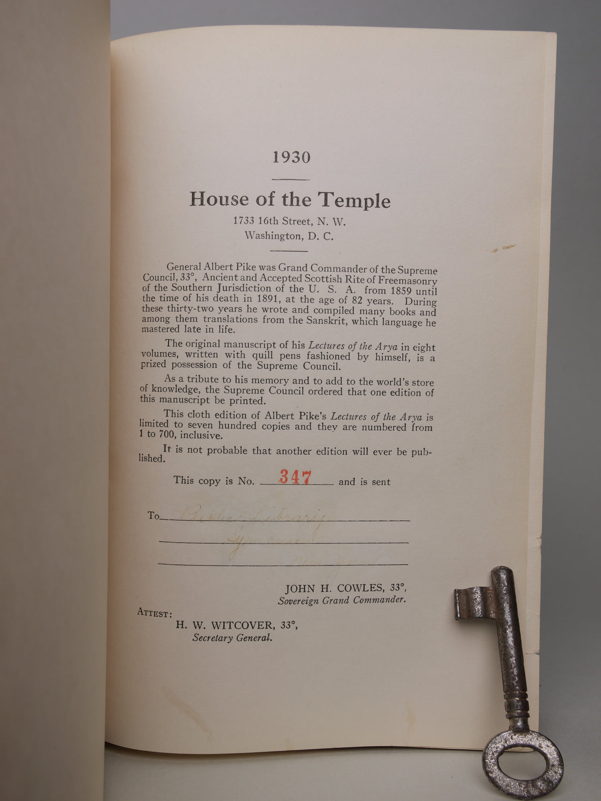 Lectures of the Arya