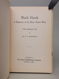 Black Hawk: A Romance on the Black Hawk War