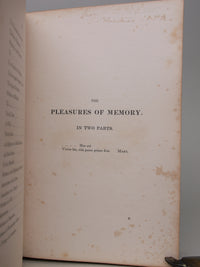 Poems by Samuel Rogers