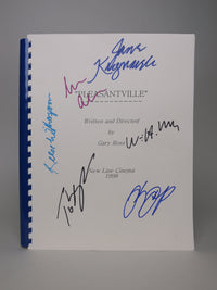 Pleasantville Signed Screenplay