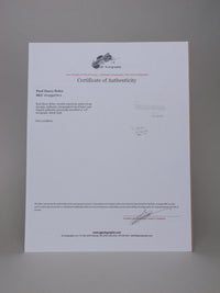 Paul Darcy Boles Letter